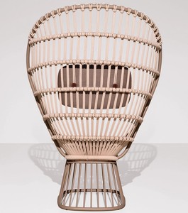 Chaise <span class=keywords><strong>de</strong></span> <span class=keywords><strong>jardin</strong></span> en rotin faite à la main, petite, pour balcon, extérieur, design moderne, durable, créative, pour <span class=keywords><strong>salon</strong></span> - Product Image 5