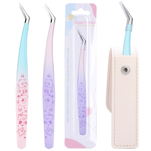 Nilans Heat-Treated Tweezers - Newly Upgraded, Extended Eyelash Tweezers - Journaling & Creative <b>Tools</b> - Landscape Sticker - Product Image 1