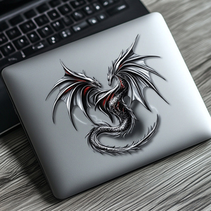 Refurbished Custom Full Body Pvc 3d Anime <strong>Laptop</strong> Back Skin <strong>Cover</strong> Vinyl <strong>Sticker</strong> - Product Image 4