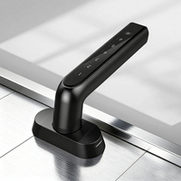 Cerradura Inteligente Universal LianTian LC200 con Espaciado de Orificios de 43 mm, Manija de Puerta de Aleación de Aluminio con Contraseña, Grado de Seguridad C para Hogar y Oficina