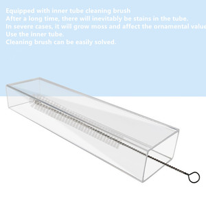 Tube et plat d'alimentation pour crevettes, plateau transparent de tube d'alimentation pour crevettes d'aquarium - Product Image 2