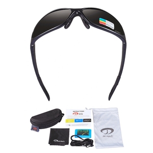 JIEPOLLY, gafas para correr al aire libre, UV400, gafas clásicas tr90 PC para hombre, gafas de pesca para hombre, gafas de sol polarizadas para ciclismo - Product Image 1