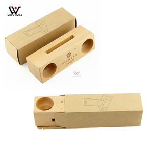 Soporte de <span class=keywords><strong>altavoz</strong></span> para teléfono móvil, amplificador de sonido de bambú para <span class=keywords><strong>Samsung</strong></span>, soportes de madera, soporte de escritorio - Product Image 4