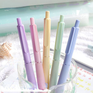 Set di Penne Gel Candy Macarton per Studenti, Multicolore, in Plastica e Gomma, Cancelleria Personalizzabile per Bambini, Punta a Sfera 0,5mm, 5 Pezzi/Scatola - Product Image 3