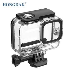 Boîtier étanche HONGDAK 60M pour Go Pro 13 12 <span class=keywords><strong>11</strong></span> 10 9, coque de <span class=keywords><strong>protection</strong></span> sous-marine pour <span class=keywords><strong>Gopro</strong></span> <span class=keywords><strong>Hero</strong></span> 12 <span class=keywords><strong>11</strong></span> 10 9 - Product Image 1