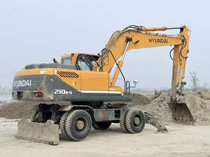 Excavadora de ruedas Hyundai 210W-9 altamente eficiente 90% nueva excelente capacidad operativa Cummins Motor gran oferta Corea Nacional IV - Product Image 6