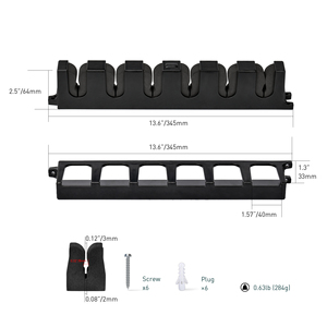 Offre Spéciale outils et accessoires de pêche, support mural pour canne à pêche, organisateur pour canne à pêche, supports de rangement pour 6 cannes