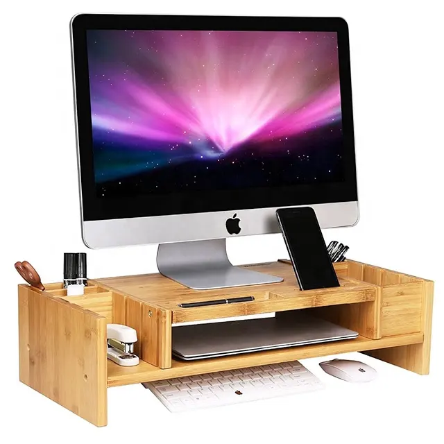 Computer rack desk