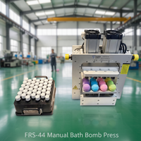 Machine à poinçonner les bombes de bain pneumatiques FRS-4A en gros directement de l'usine - Haute efficacité, multifonctionnelle, 2 pièces, 110/220V, garantie 1 an