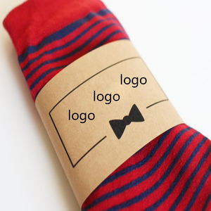 Calzini d'imballaggio del manicotto della carta Kraft ecologici personalizzati che appendono il manicotto dell'imballaggio - Product Image 6