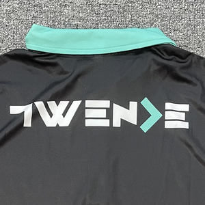 Chemises et polos de tir à manches courtes noirs à manches courtes série de sports d'équipe personnalisés avec sérigraphie et sublimation - Product Image 6