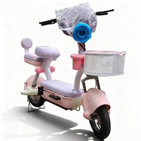 Vélo électrique urbain pour femmes 48V 350W sans balais, cadre en acier carbone, double suspension, assistance au pédalage, fabrication directe d'usine, OEM ODM pris en charge