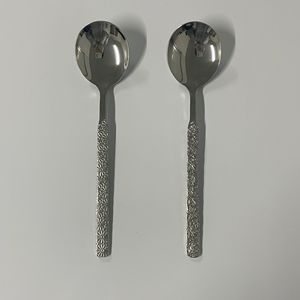 Juego de cucharas creativas de acero inoxidable con diseño de margaritas, cuchara redonda para postre y sopa, vajilla para el hogar, duradera, grado 304 - Product Image 4