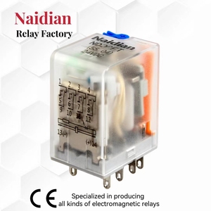 Cung cấp Rơle DPDT 5A 14 chân 55.04/MY4N Rơle điện từ kín 220VAC 24VDC - Product Image 2