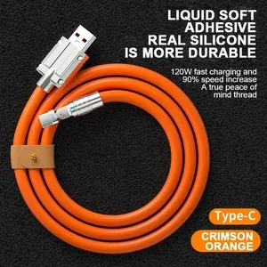 Cable USB Tipo C <span class=keywords><strong>de</strong></span> Carga Rápida <span class=keywords><strong>de</strong></span> 120W <span class=keywords><strong>7A</strong></span>, Cable en Ángulo <span class=keywords><strong>de</strong></span> 180 Grados para Juegos, para Xiaomi <span class=keywords><strong>Redmi</strong></span> Honor, <span class=keywords><strong>Cargador</strong></span> <span class=keywords><strong>de</strong></span> Teléfono, Cable USB C - Product Image 6