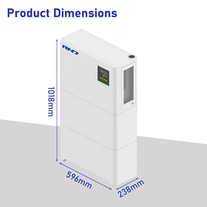 แบตเตอรี่สำรองไฟบ้านแบบติดผนัง All One 16kWh 51.2V สำหรับระบบไฮบริดกริดโซลาร์ พร้อมการสื่อสาร CAN RS485 - Product Image 2