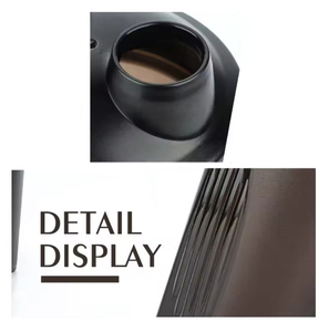 ขวดน้ำสำหรับเล่นกีฬาขวดเขย่าโปรตีนสีดำสำหรับเล่นกีฬาออกกำลังกาย - Product Image 3