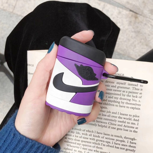 Sneaker <span class=keywords><strong>Chaussure</strong></span> Design Vacances Silicone Couverture D'air pod Cas D'écouteur pour <span class=keywords><strong>Airpods</strong></span> pro - Product Image 2