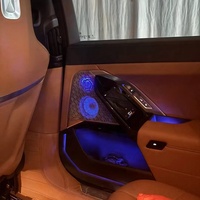 Meilleure vente LED intérieur de voiture lumière ambiante plaque de couverture lumineuse LED haut-parleur couverture lumières d'ambiance pour BMW nouvelle série 7 G70 i7