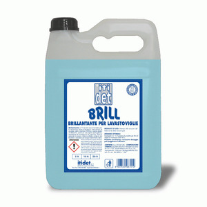 Détergent lave-vaisselle de qualité supérieure Itidet Brill-TA Eco-Friendly 4x5 Lt, pour usage domestique, export, fabriqué en Italie, modèle D221805X4 - Product Image 1