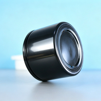 Pot à double paroi en PP avec base droite et bouchon à vis pour savon liquide, soins personnels, rechargeable, usage quotidien, design écologique, couleur personnalisée