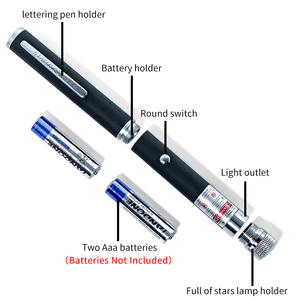 เลเซอร์พอยเตอร์ฝึกทีมพร้อมดีไซน์แสงดาว |   ตัวเลือกสีแดง เขียว ม่วง - Product Image 5