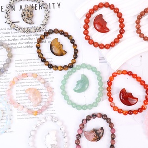10 + ans d'expérience énergie de guérison naturelle produit d'énergie cristal conception populaire 8mm Bracelets lune ensemble pour bijoux cadeau - Product Image 2