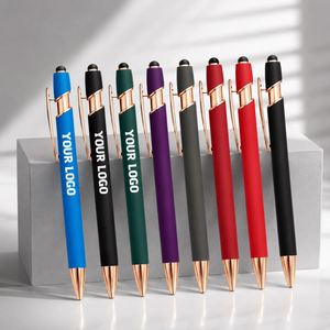 High Quality Metal <b>Pen</b> With Logo Printing Multi Color Available for Selection Ballpoint Custom Promotional <b>Pens</b> - Product Image 1