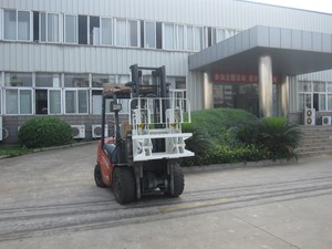 ตะเกียบยกของแบบไฮดรอลิกสำหรับรถยกหนัก ปรับเอียงได้ +45 องศา °   อุปกรณ์เอียงสำหรับการเทสินค้าจำนวนมาก - Product Image 4