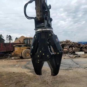 Zhongju Hydraulic <strong>Shear</strong> <strong>Attachment</strong> for Excavator Conversion Double Cylinder Demolition <strong>Shear</strong> with Pump 32 Mpa Oil Pressure - Product Image 2