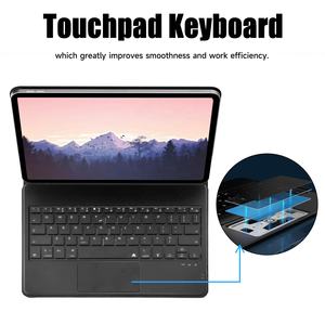 Custodia con Tastiera Magnetica Retroilluminata e Touchpad <span class=keywords><strong>per</strong></span> <span class=keywords><strong>iPad</strong></span> Air 4 4a <span class=keywords><strong>5</strong></span> 5a 10.9 Pro 11 2018-2022, <span class=keywords><strong>Cover</strong></span> Magic Keyboard - Product Image 2