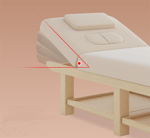 Kisen – meuble de salon de beauté à base d'or, <span class=keywords><strong>table</strong></span> de <span class=keywords><strong>massage</strong></span> électrique, lit de beauté, <span class=keywords><strong>spa</strong></span>, vente en gros - Product Image 6