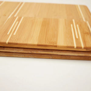 Bamboo Cutting Board 3-Piece Set With Handle For Kitchen Use - Product Image 4
