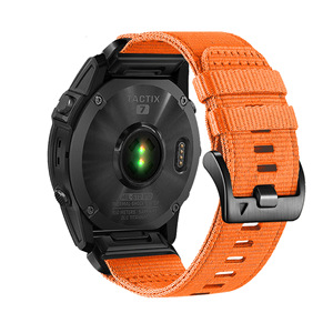 Bracelet de montre tactique en nylon à dégagement rapide 22 mm/26 mm pour Garmin <span class=keywords><strong>Tactix7</strong></span> Pro Fenix 8 Series - Product Image 4