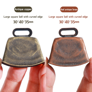 Campanas de Viento Decorativas de Metal Plateado Estilo Vintage Weisita, Adornos Navideños para Decoración de Interiores - Product Image 3