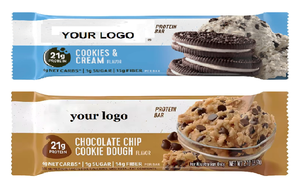 OEM Nutrition Boekweit Chocolade Chip Cookie Dough Smaak Proteïne Repen Groothandel Laag Koolhydraat 12-Stuks Doos 60g Zoet Volwassenen - Product Image 6