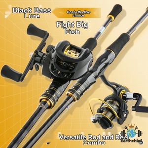 Caña de Pescar <span class=keywords><strong>Shimano</strong></span>, Juego Completo con Carrete de Baitcasting y <span class=keywords><strong>Spinning</strong></span>, Mango Recto con Empuñadura de Pistola - Product Image 1