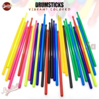 5A Nylonharz-Drumsticks, 10 Paar Set, langlebig, leicht, zufällige Farben, geeignet für Übungen, Studio und Live-Auftritte
