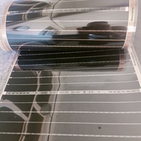 Film isolant chauffant au sol électrique en carbone de Corée, vente en gros OEM, composant du système de chauffage par le sol