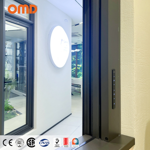 Audit d'usine de 24 heures Fenêtre à cadre en alliage d'aluminium sur pied <span class=keywords><strong>Super</strong></span> grand paysage Ascenseur vertical électrique Fenêtres à faible émissivité - Product Image 3