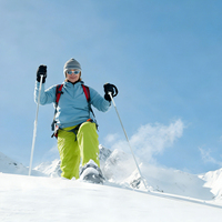 Raquettes à neige EVA pour l'hiver, unisexes, pour la montagne, le terrain aride, la randonnée en hiver, le camping et la randonnée