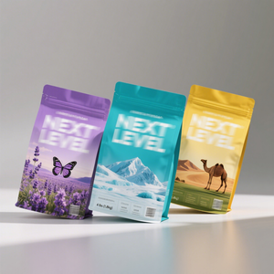 Personalizado 500g 1kg 2kg 5kg comida para perros y gatos compuesto de comida con cremallera sello de ocho lados bolsa de embalaje de alimentos - Product Image 4