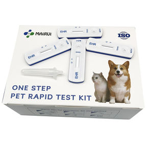 Kit de <span class=keywords><strong>test</strong></span> rapide Mairui pour les soins des animaux de compagnie Détection de l'EHR/CPV/CCV/CDV/ANA Bandes de <span class=keywords><strong>test</strong></span> vétérinaires Utilisation commerciale à domicile Durée de conservation de 2 ans - Product Image 3