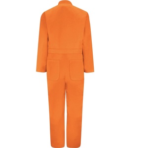Mono DE TRABAJO personalizable de Color naranja sólido para hombre de la mejor calidad, uniforme de parte superior inferior, ropa de trabajo de Bangladesh con precio de fábrica - Product Image 2