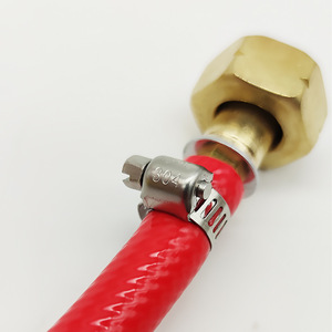 Manguera de recarga para cilindro de gas LPG de 8 mm con conector de latón para estufa portátil de camping - Product Image 3
