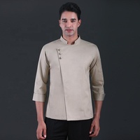 Uniforme de Chef unisexe, uniforme de cuisine de Restaurant, respirant avec Double boutonnage, modèles, veste de Chef de travail, vente en gros, nouvelle collection