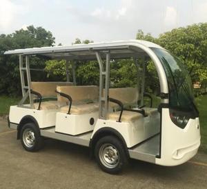 <span class=keywords><strong>Mini</strong></span> autobús turístico eléctrico abierto eléctrico de lujo y autobús de traslado de 8 pasajeros en coche - Product Image 5