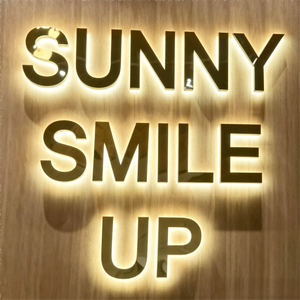 Enseigne lumineuse LED 3D personnalisée pour salon de beauté, nom de l'entreprise, lettres métalliques rétroéclairées pour mur d'entreprise, enseigne lumineuse LED illuminée - Product Image 2