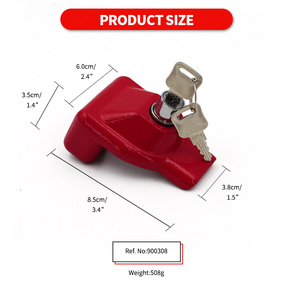 Nouveau Verrou de Frein à Air en Acier Forgé Robuste pour Remorque de Tracteur Anti-vol - Product Image 2