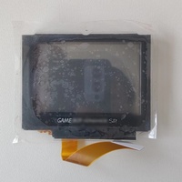 Écran de remplacement TFT AGS 001 neuf en verre pour Game Boy SP, taille originale, moulage exclusif